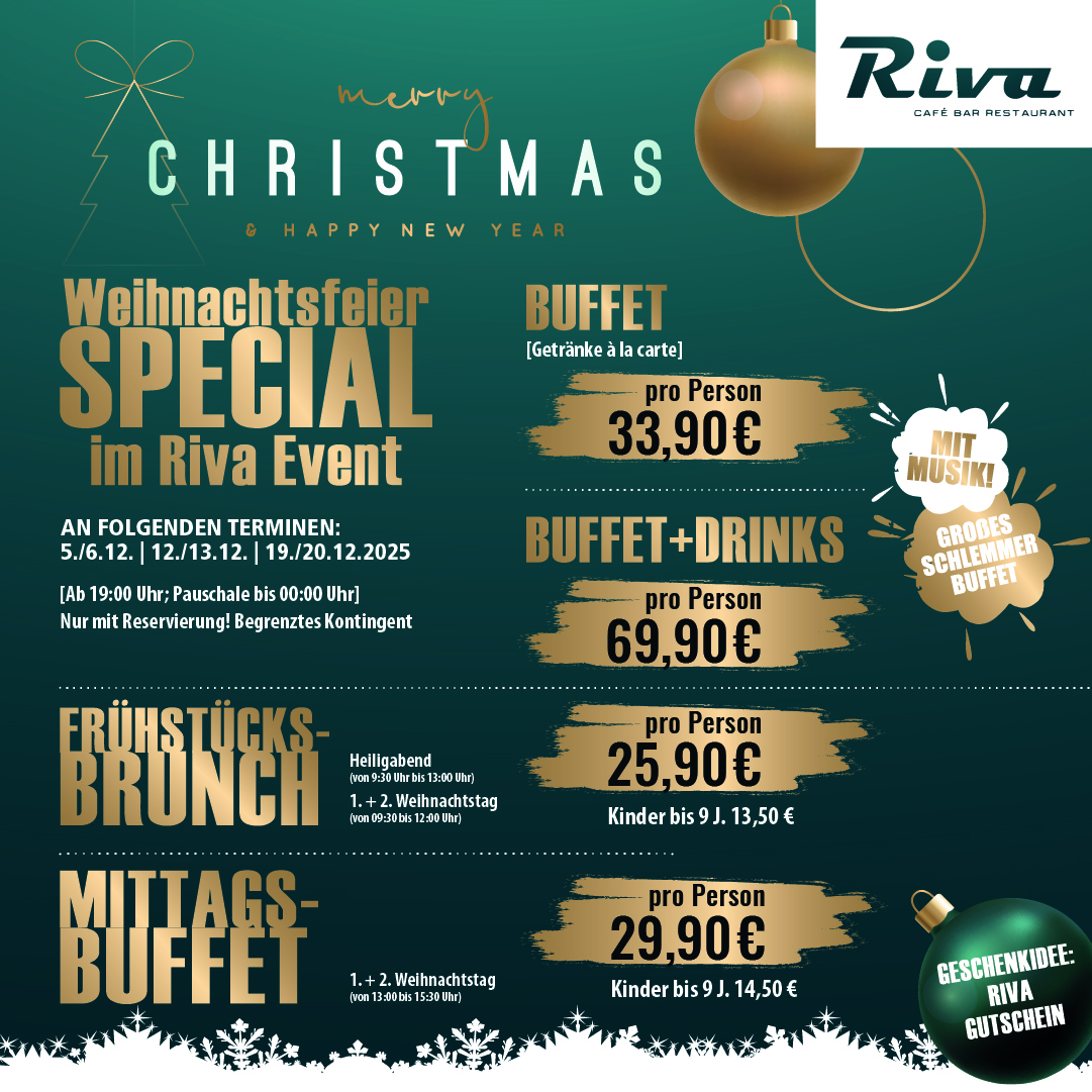 Weihnachts-Mittags-Buffet 1 Banner des Events