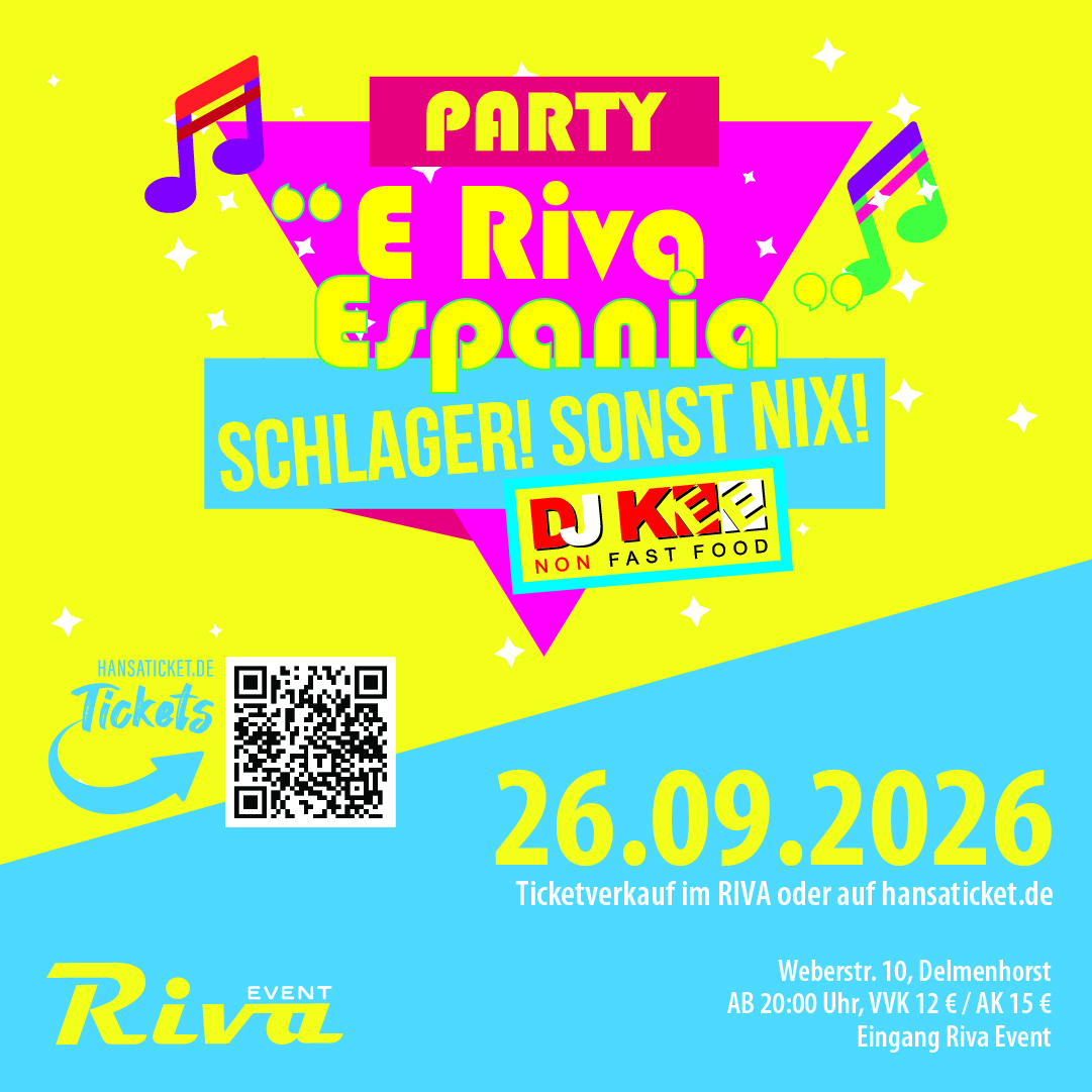 E Riva Espania 2 Banner des Events